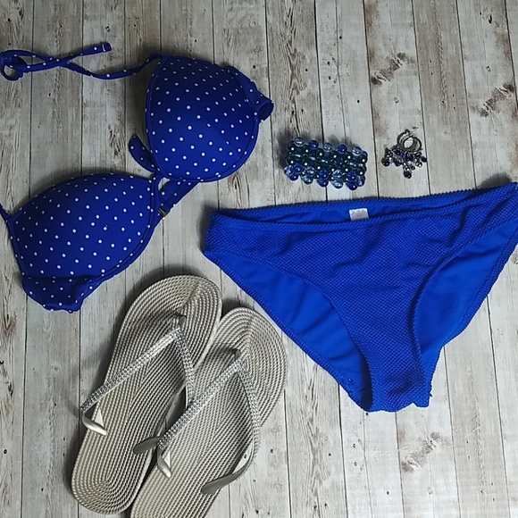 Forever 21 Other - Forever 21, Royal Blue 2 PC swim suit, size M